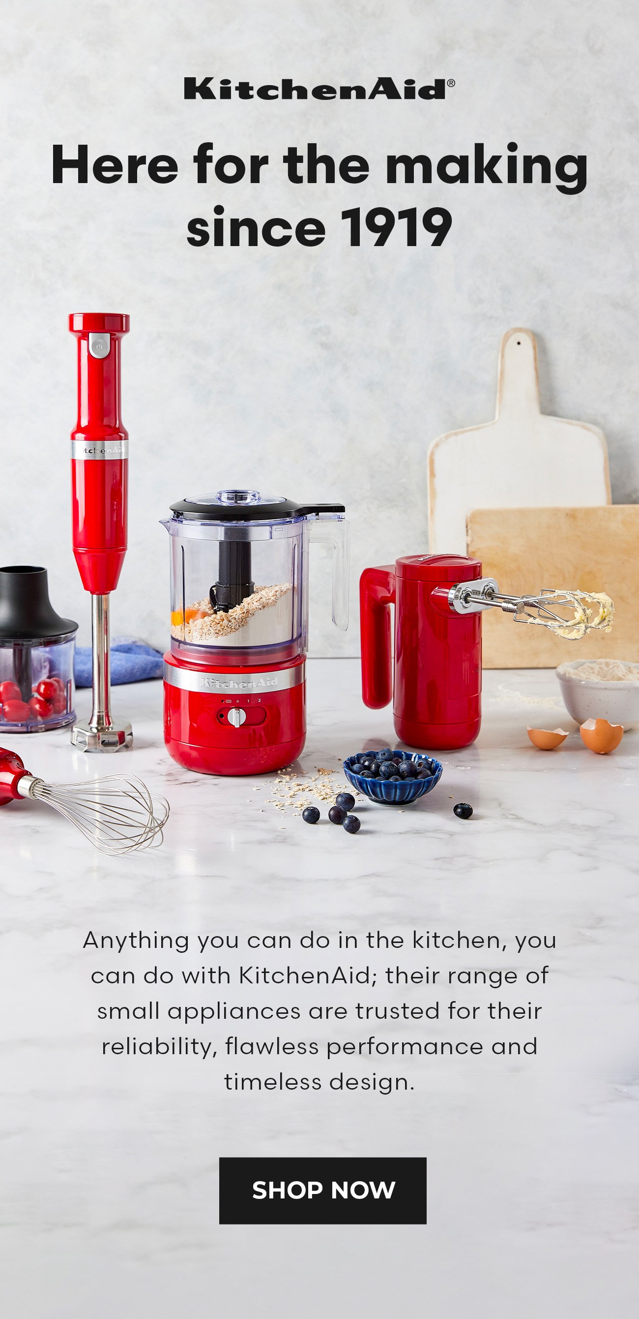 Get to know KitchenAid A timeless icon since 1919 Kitchen Warehouse